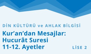 10. Sınıf Din Kültürü ve Ahlak Bilgisi 3.Bölüm