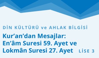 11. Sınıf Din Kültürü ve Ahlak Bilgisi 5.Bölüm