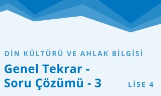 12. Sınıf Din Kültürü ve Ahlak Bilgisi 11.Bölüm