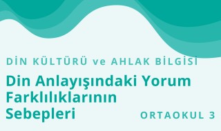 7. Sınıf Din Kültürü ve Ahlak Bilgisi 4.Bölüm