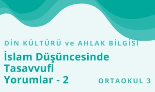 7. Sınıf Din Kültürü ve Ahlak Bilgisi 8.Bölüm
