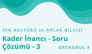 8. Sınıf Din Kültürü ve Ahlak Bilgisi 11.Bölüm