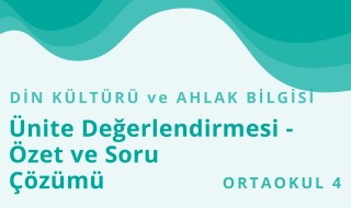 8. Sınıf Din Kültürü ve Ahlak Bilgisi 19.Bölüm