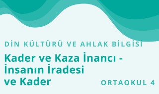 8. Sınıf Din Kültürü ve Ahlak Bilgisi 2.Bölüm