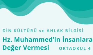 8. Sınıf Din Kültürü ve Ahlak Bilgisi 4.Bölüm