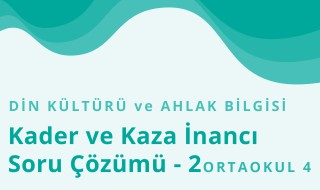 8. Sınıf Din Kültürü ve Ahlak Bilgisi 9.Bölüm