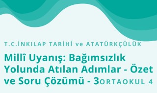 8. Sınıf T.C. İnkılap Tarihi ve Atatürkçülük 11.Bölüm