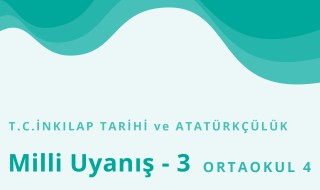 8. Sınıf T.C. İnkılap Tarihi ve Atatürkçülük 20.Bölüm