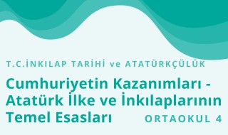 8. Sınıf T.C. İnkılap Tarihi ve Atatürkçülük 5.Bölüm