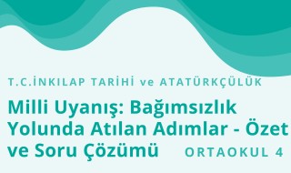 8. Sınıf T.C. İnkılap Tarihi ve Atatürkçülük 7.Bölüm